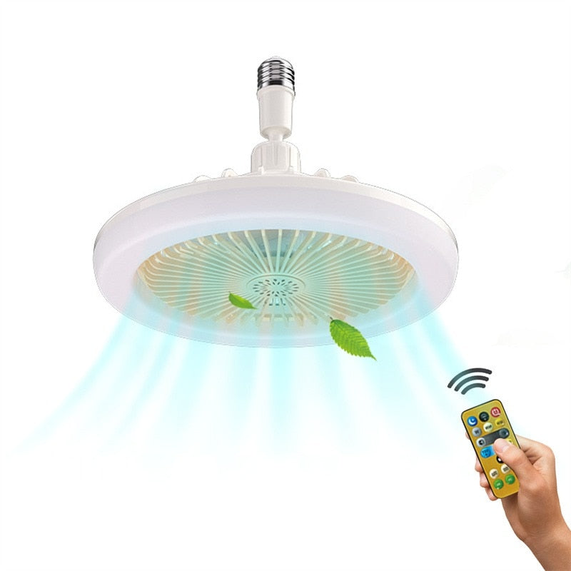 Radiant Rotating Celling Fan Lamp