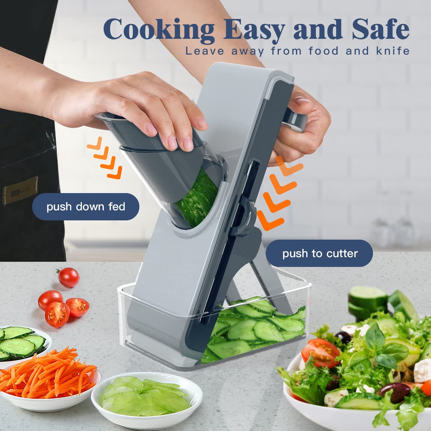 5 in 1 Multifunctional Easy Slicer Grater