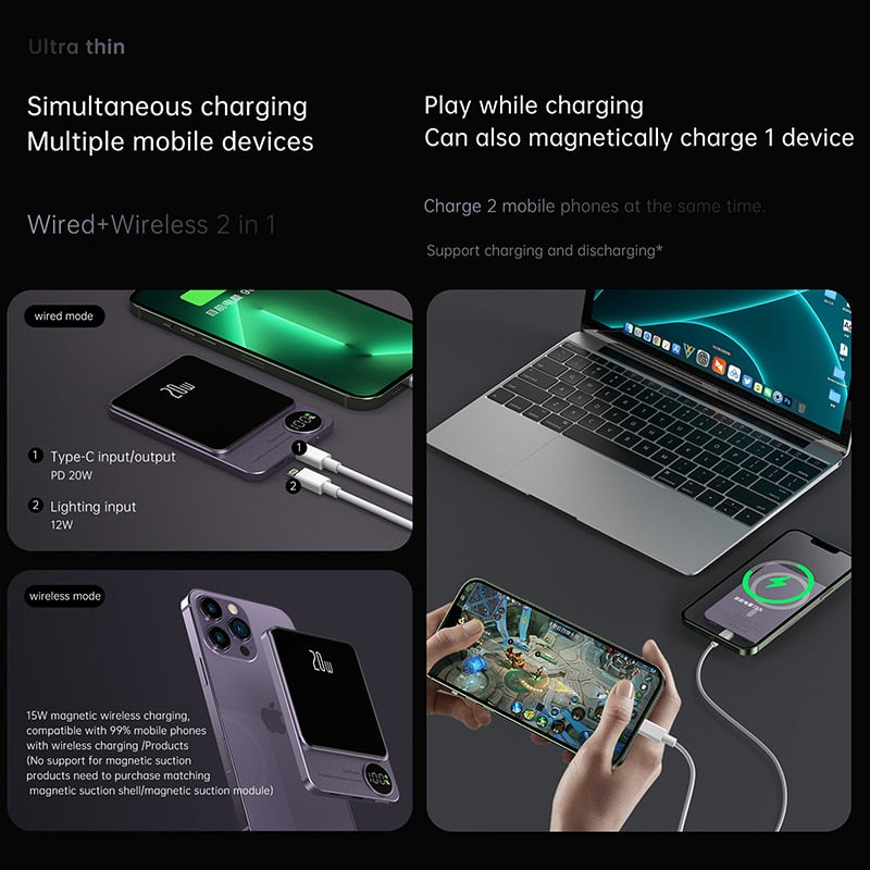 Magnetic Power Bank