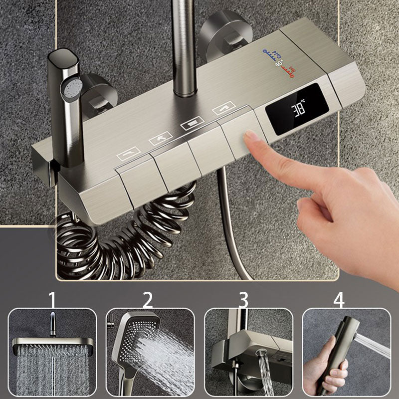 Multifunctional Faucet Shower with Digital Display