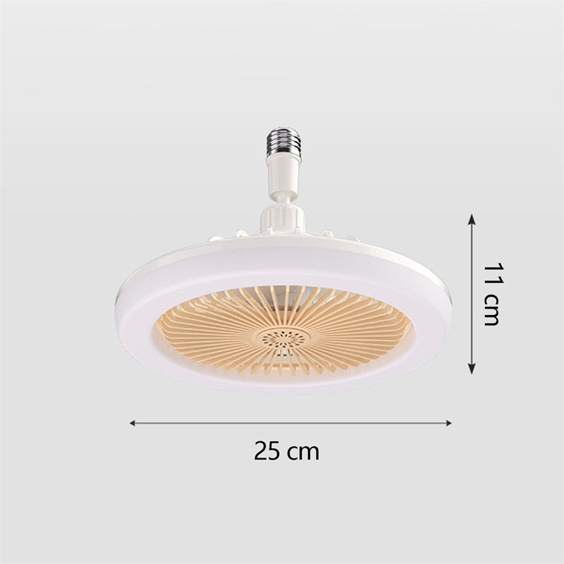 Radiant Rotating Celling Fan Lamp