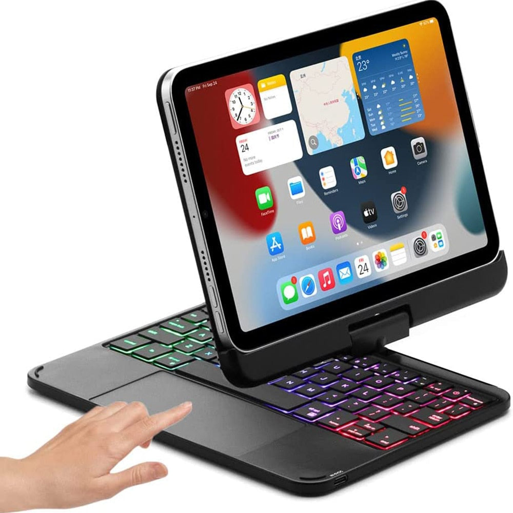 Smart Tablet Holder Keyboard